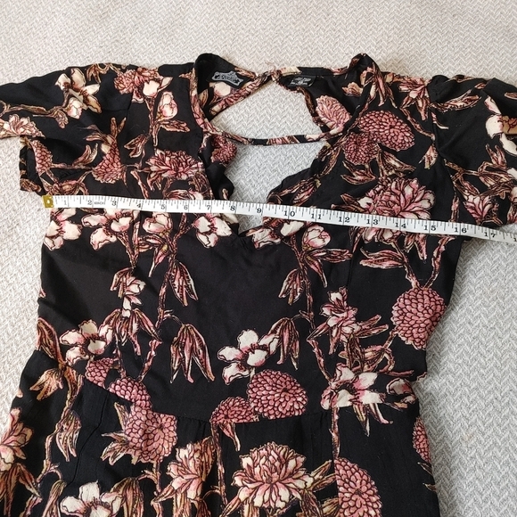 ANGIE Floral Boho Romper M - Picture 11 of 14